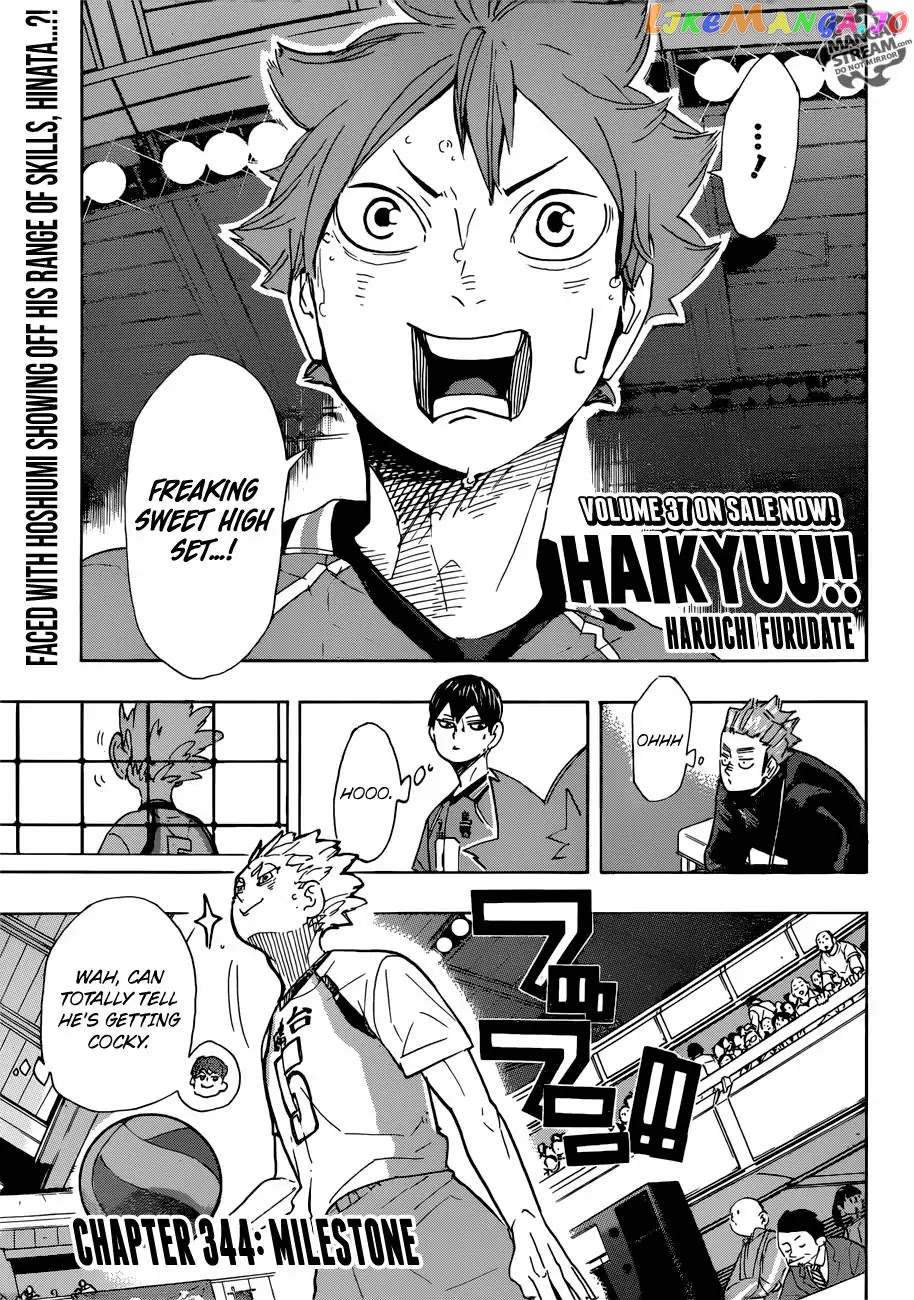 Haikyuu!!, Chapter 344 image 01